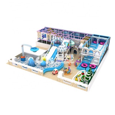 Snow theme kids indoor playground games